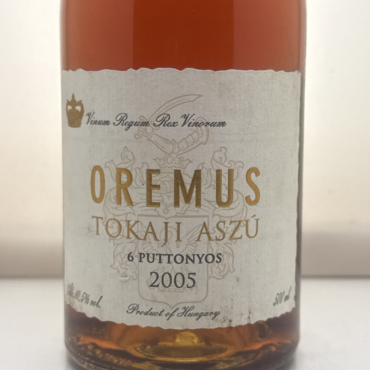 Oremus Tokaji Aszú 6 Puttonyos 2005 — 500ml Superb Fresh Desert Wine