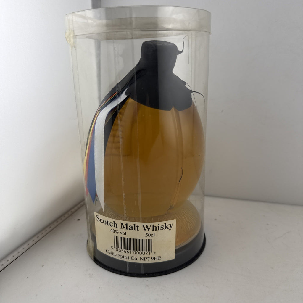 Rugby Ball Decanter Scotch Malt Whisky 50cl 40% Celtic Spirit Boxed