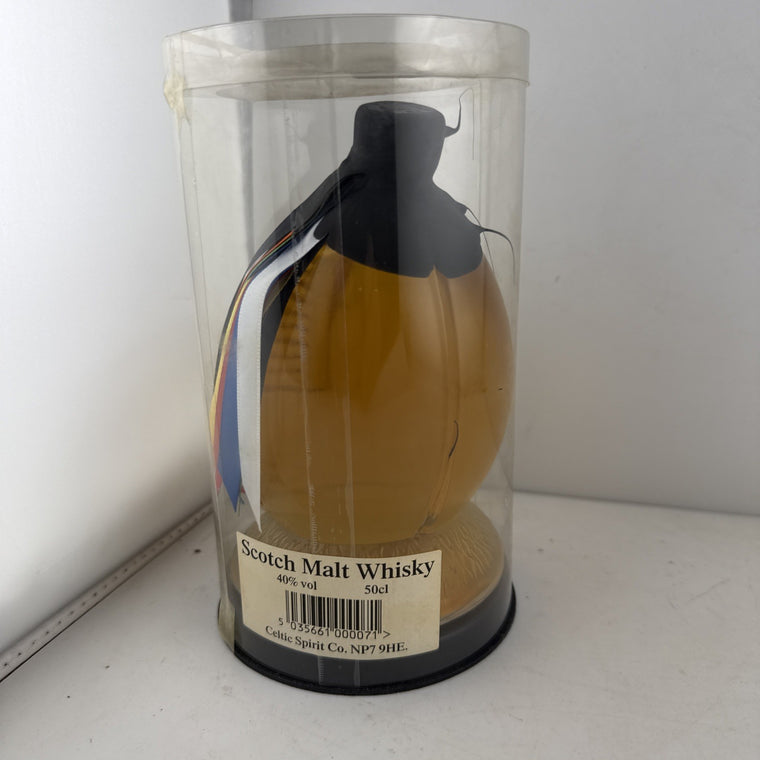 Rugby Ball Decanter Scotch Malt Whisky 50cl 40% Celtic Spirit Boxed
