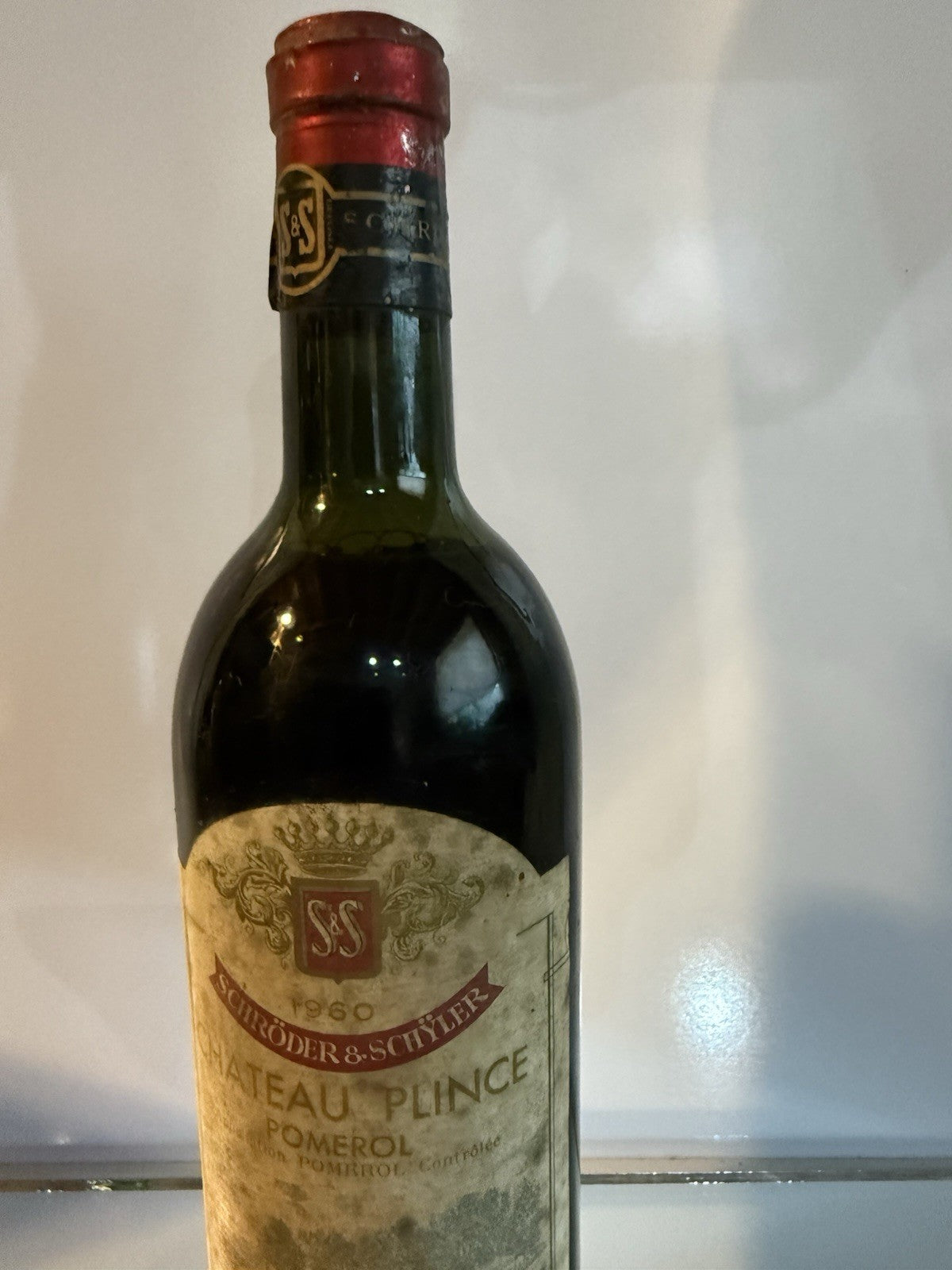 1960 Château Plince Pomerol Vintage Rare Collector Exceptional Year