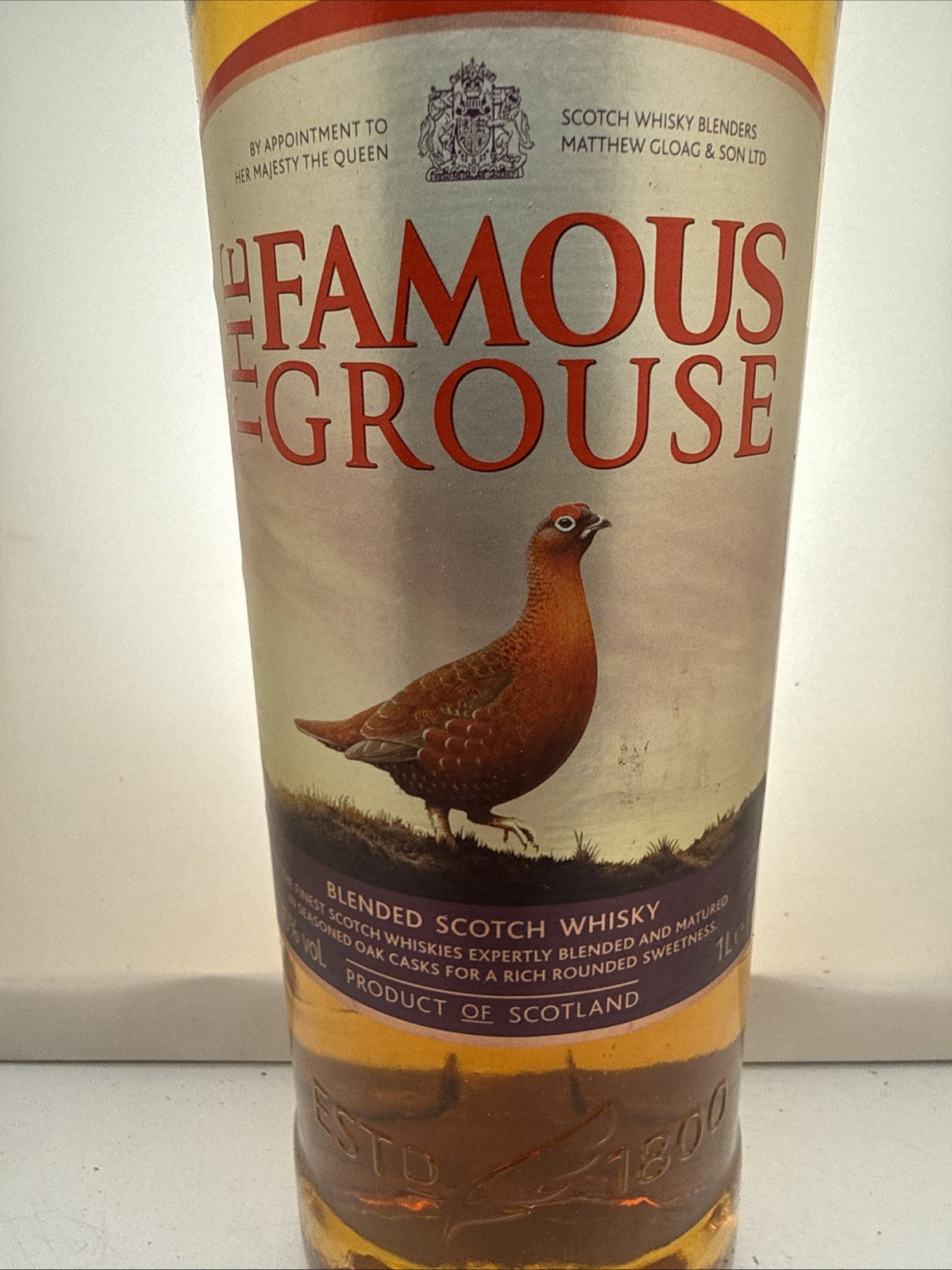 The Famous Grouse 1L Bottle New Version