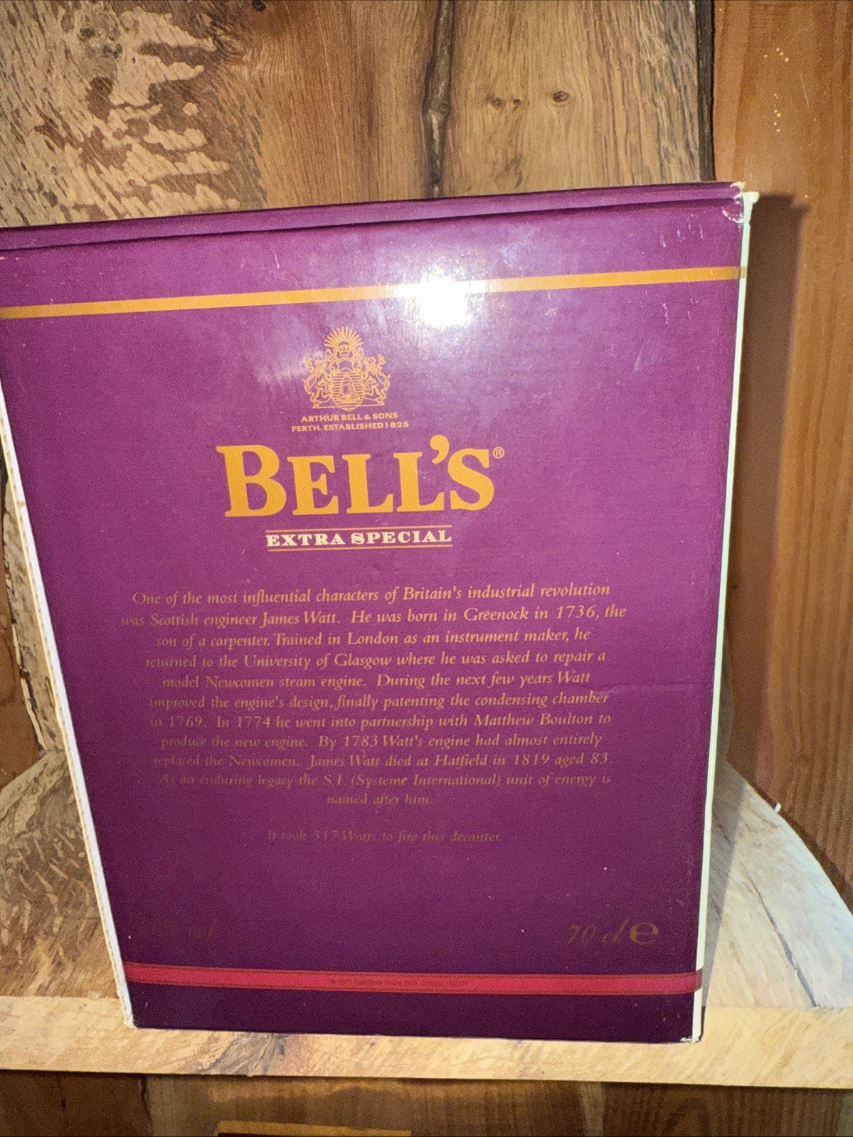 Bells Whisky Christmas 2002 full boxed mint condition