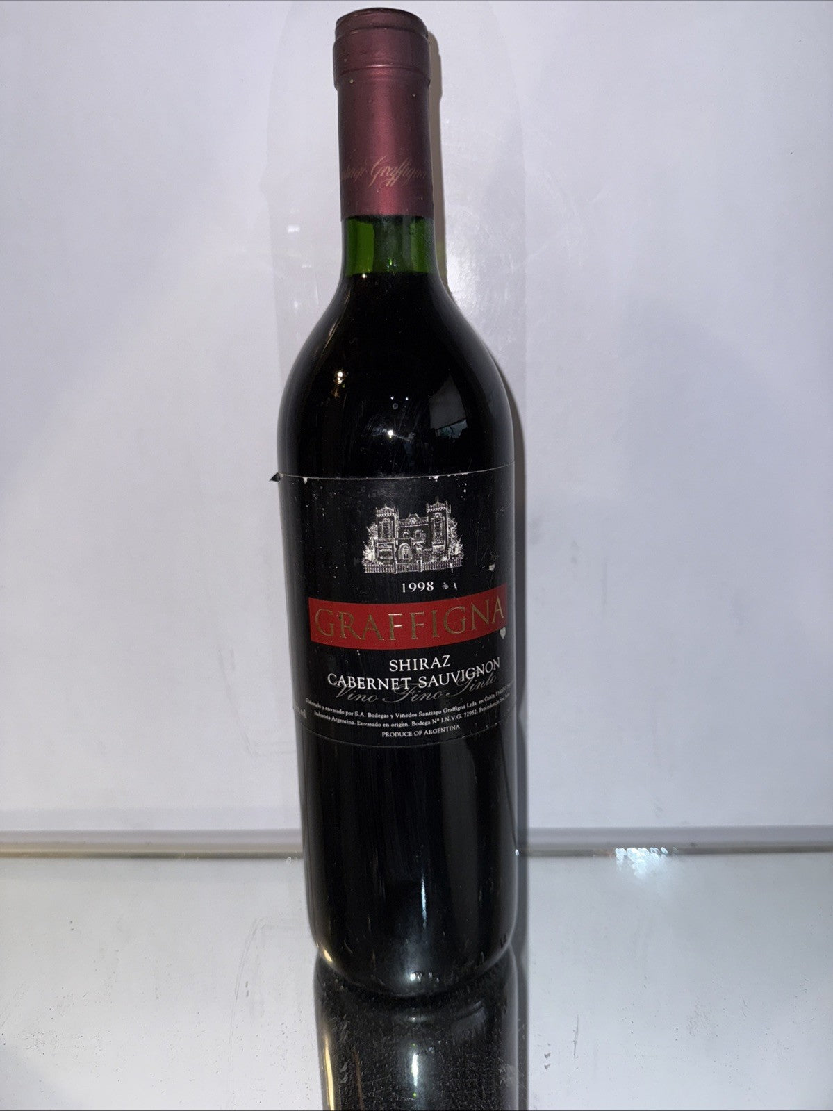 1998 Graffigna Centenario Shiraz-Cabernet Sauvignon Vintage