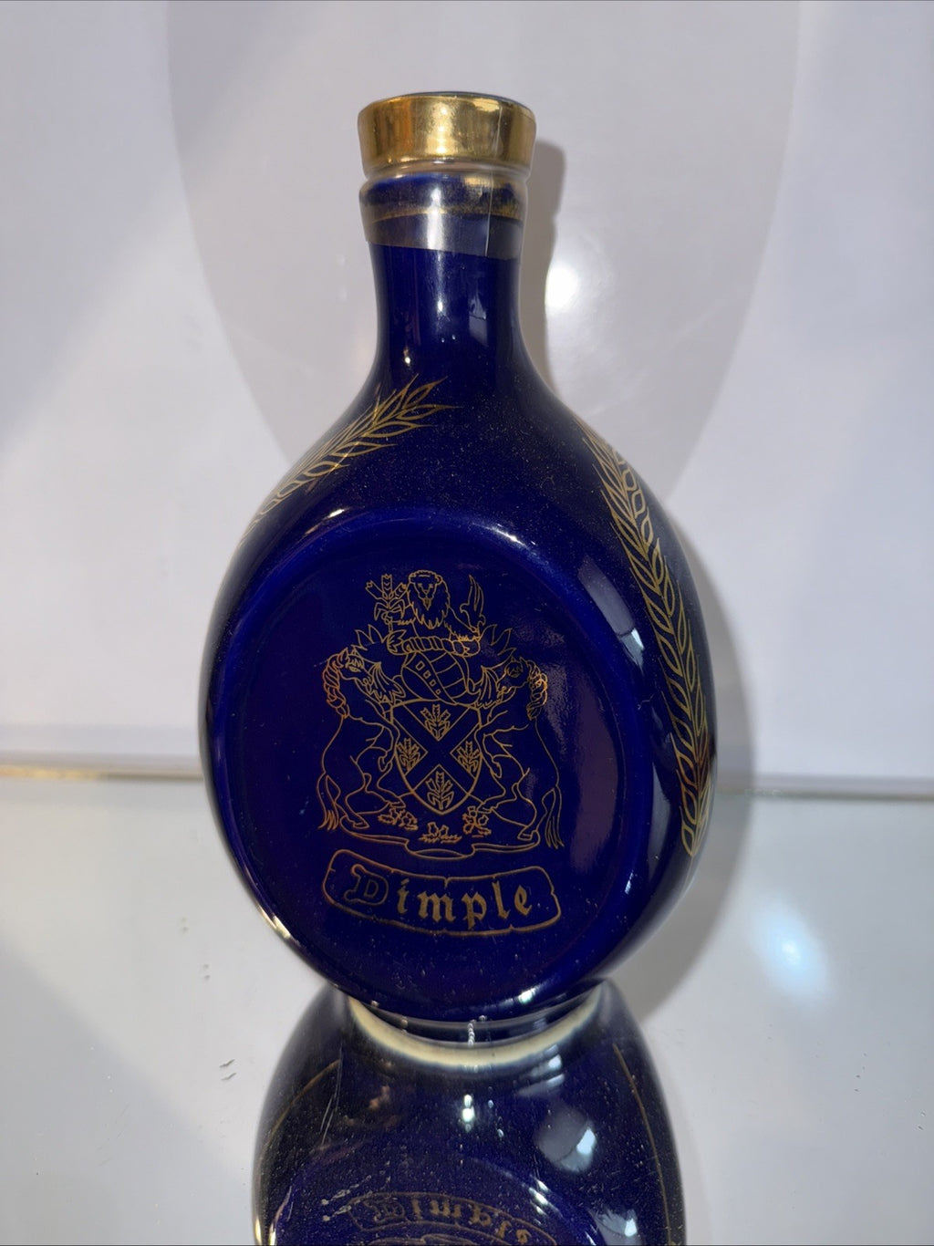Haig's dimple Special Blue Decanter Full from 80s