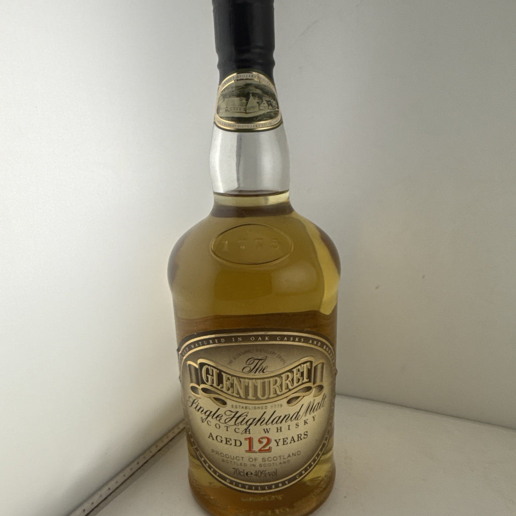 Glenturret 12 Year Old Single Highland Malt Scotch Whisky 70cl 40% 1990s