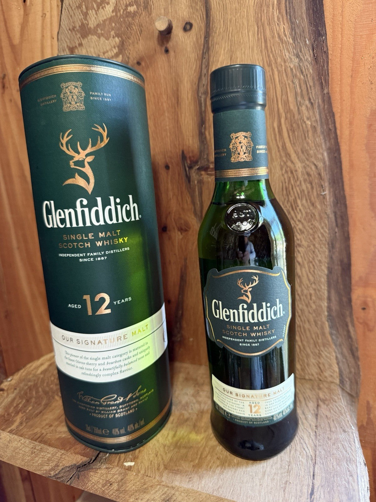 Glenfiddich 12 Year Old Single Malt  70cl Signature 40% vintage mature