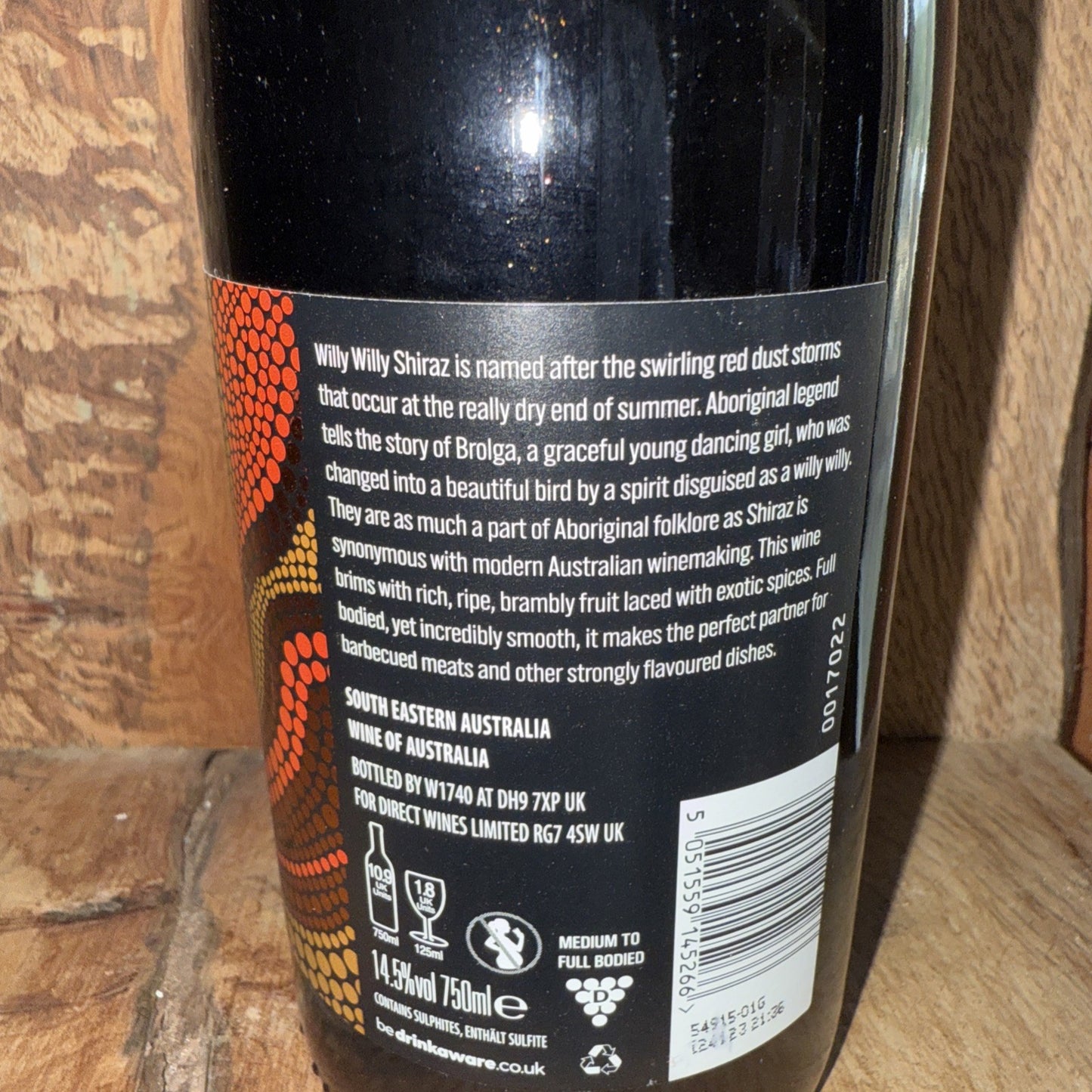 Willy Willy 2022 shiraz