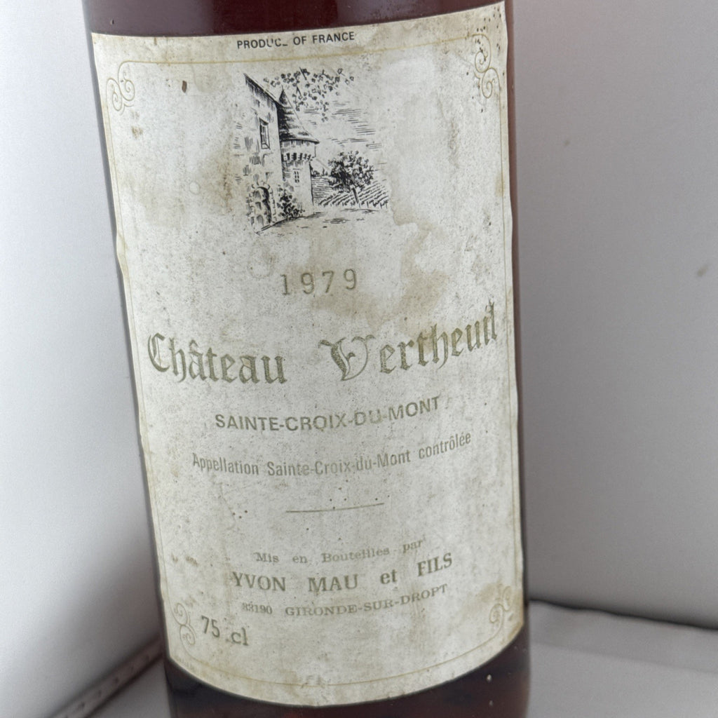1979 Château Vertheuil Sainte-Croix-du-Mont Sweet Wine 75cl