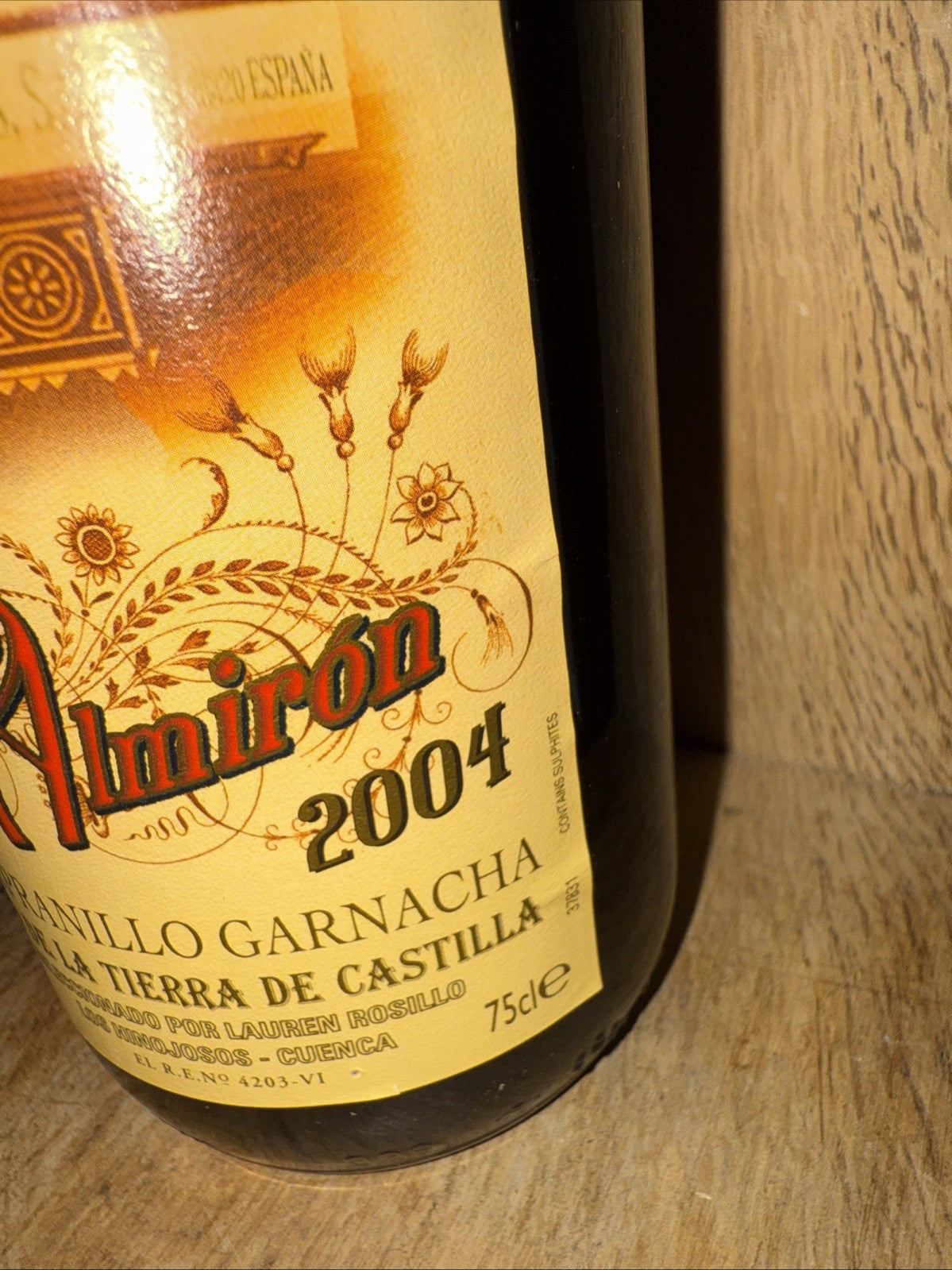 Sierra Almiron 2004 Tempranillo Garnacha