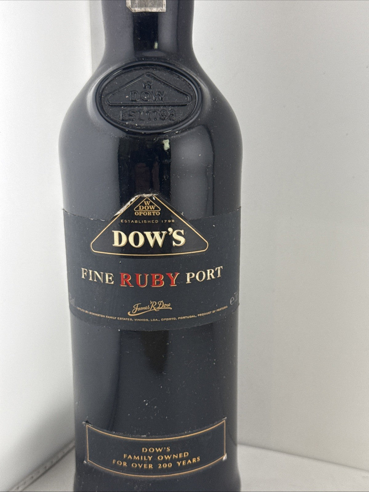 Dow’s Fine Ruby Port 75cl NV Portugal Fortified Wine 1990s Bottle