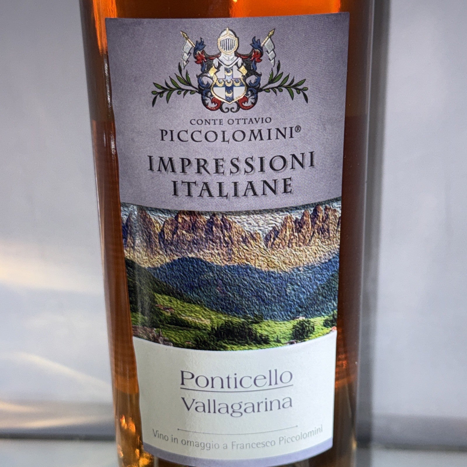 Ponticello 2019 Vallagarina Rosato from Conte Ottavio Piccolomini
