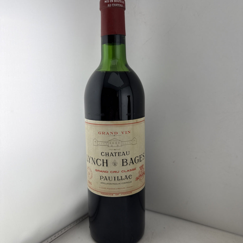 Chateau Lynch Bages 1980 Pauillac Grand Cru Classe Bordeaux 75cl