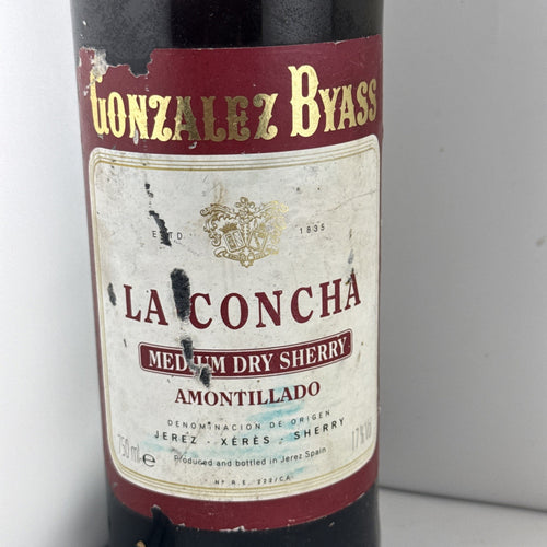 Gonzalez Byass La Concha Medium Dry Sherry 75cl 17%