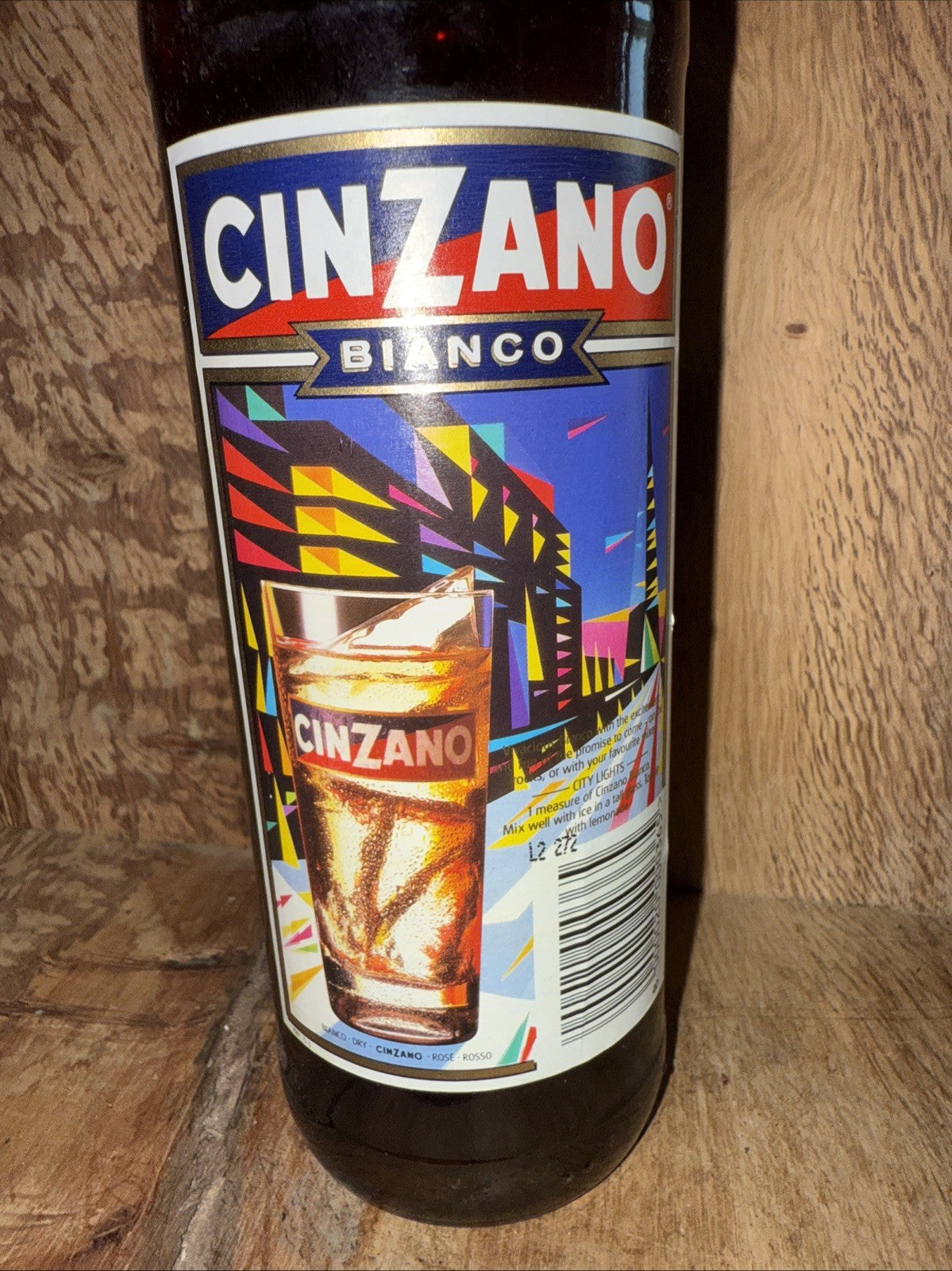 Cinzano Vermouth The Bianco 1980s bottled Full Good Condition