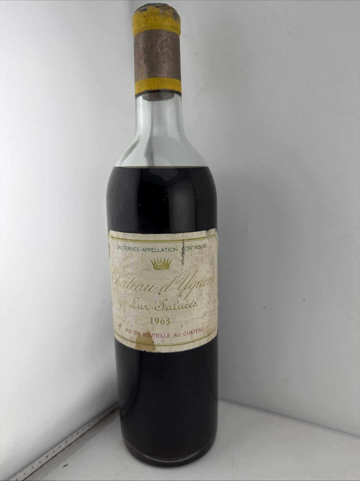 Château d’Yquem 1963 Sauternes 75cl Condition As Seen Good Fill Best Year 1900s