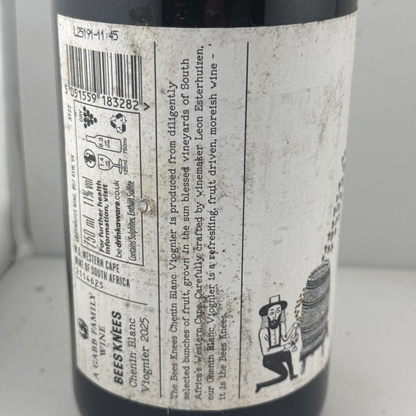 2025 Bees Knees Chenin Blanc Viognier White Wine 75cl