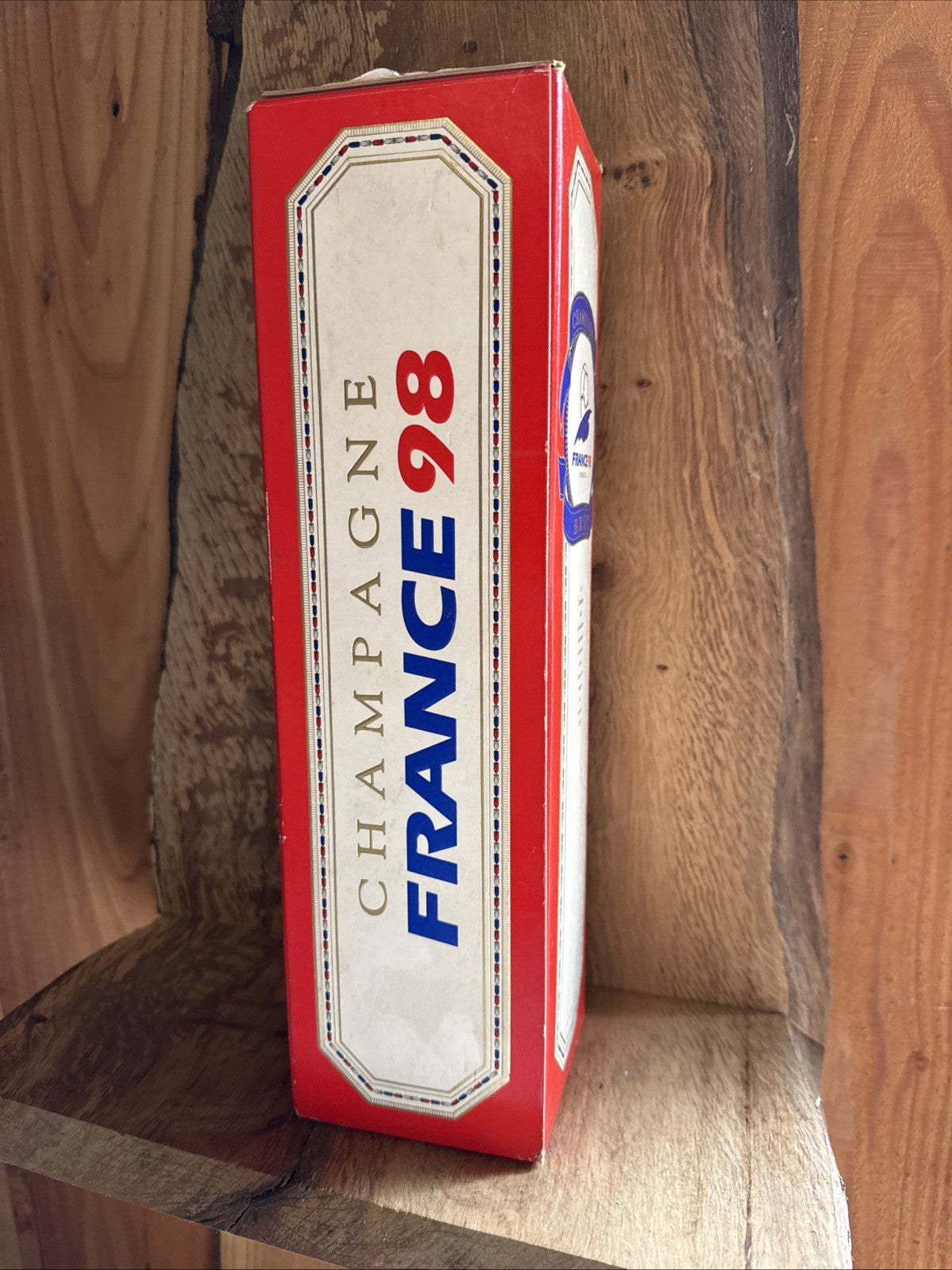 Bottle of  France 98 Champagne highly collectable and very rare