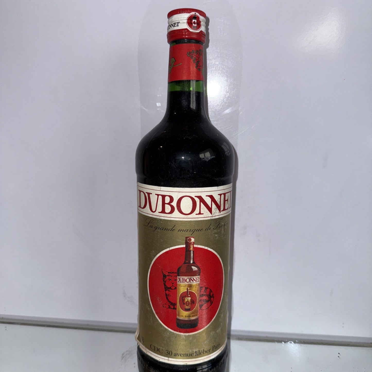 Dubonnet Red Wine Aperitif  Late 1960s 1L