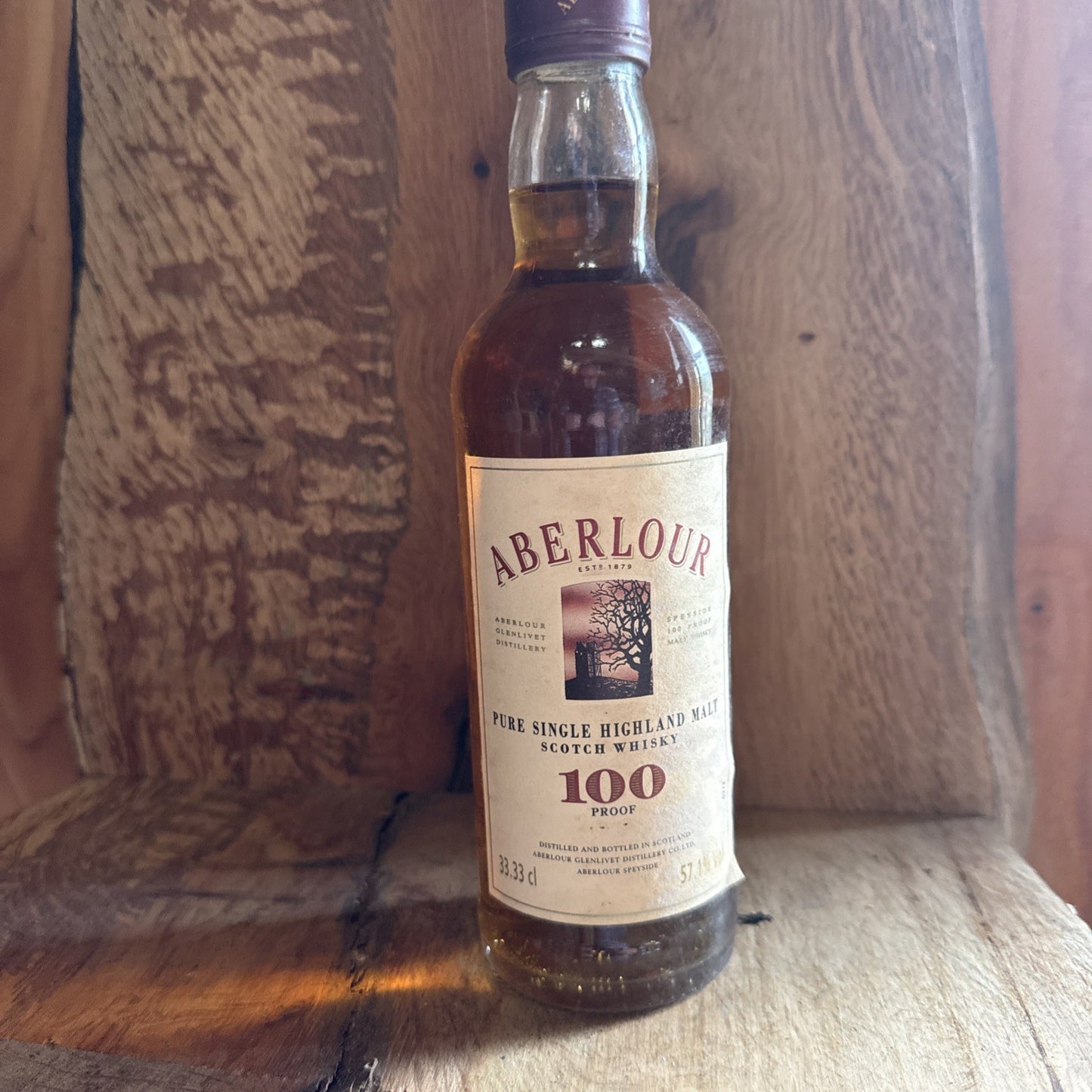 Abelour 100% Proof 57% Abv Bottled In 1980s 35cl