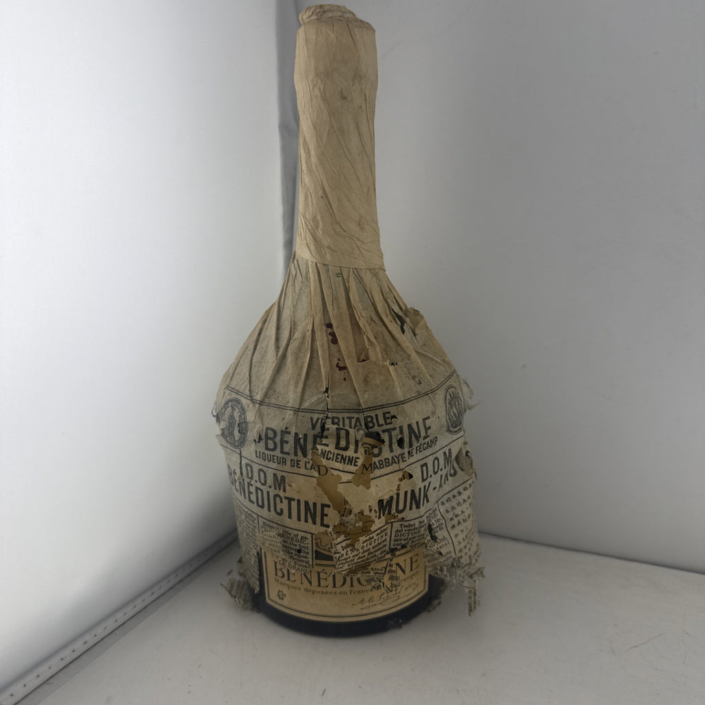 SALE Bénédictine D.O.M. Liqueur 1950s 43% Vintage Bottling France Cheapest Avail