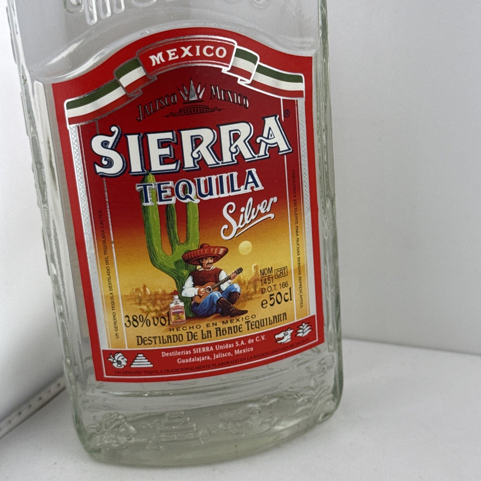 Sierra Tequila Silver 50cl 38% Mexican Tequila Jalisco 1990s