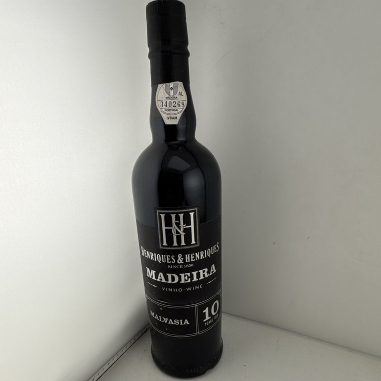 Henriques & Henriques 10 Year Old Malvasia Madeira 75cl Sealed