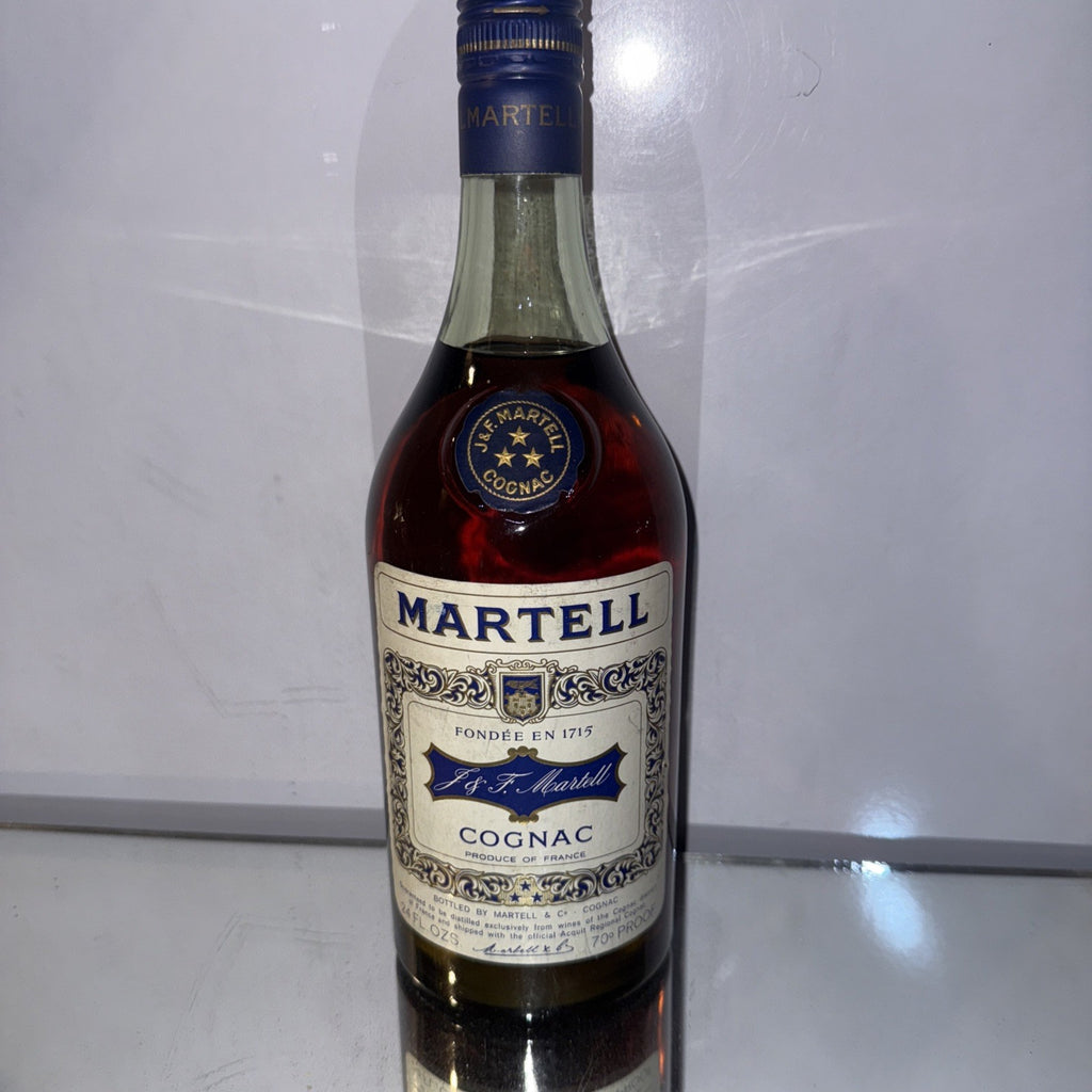 Vintage Martell Cognac Dated To 1960s/70s 70 Proof 26 2/3 Floz