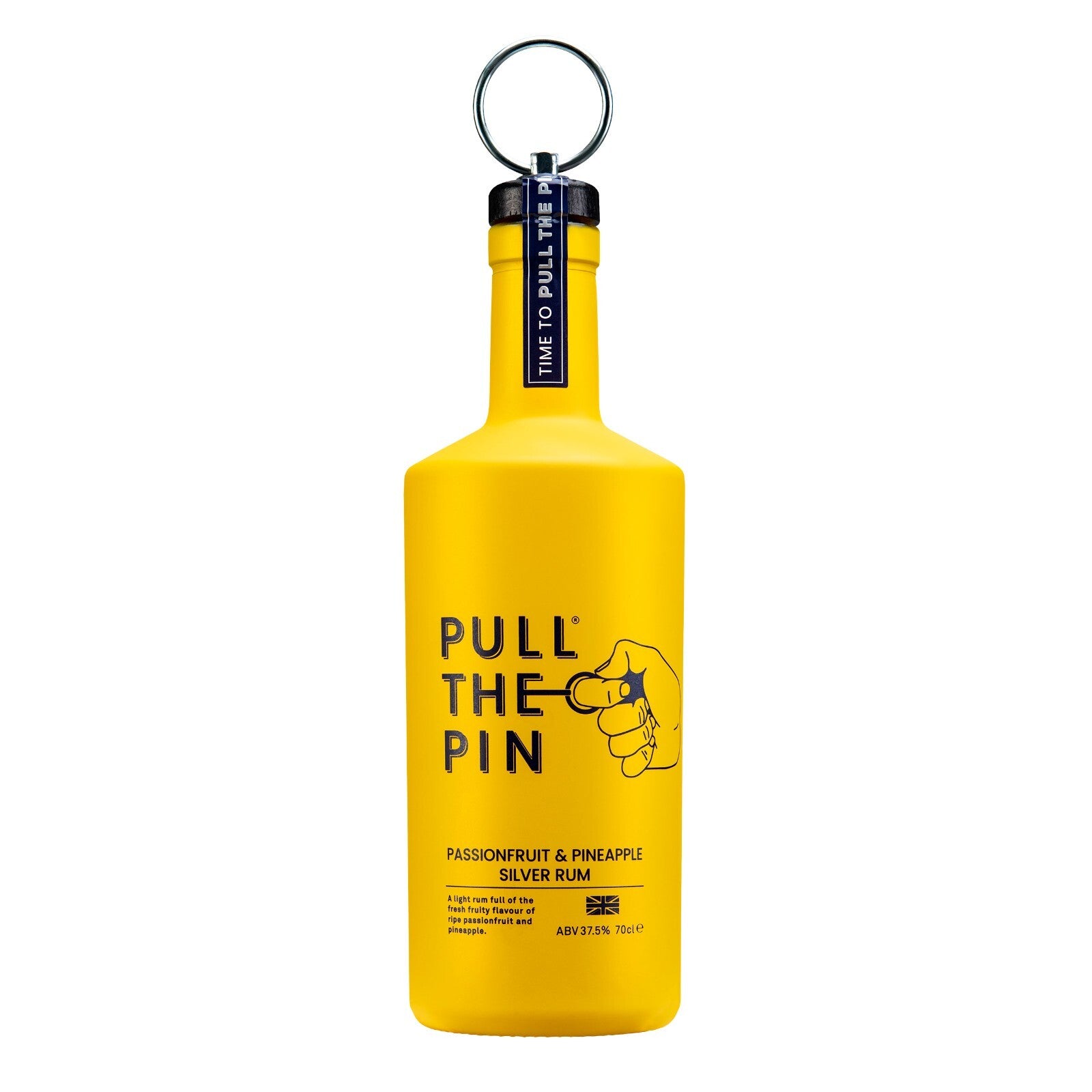 Pull the Pin Passionfruit and Pineapple Rum, 70cl, Flavoured Rum Gifts, Birthday