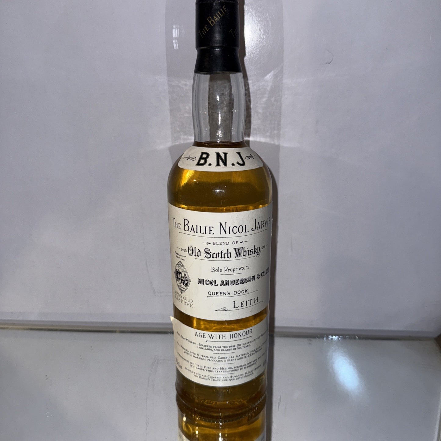 Bailie Nicol Jarvie Old Scotch Whisky Now Discontinued