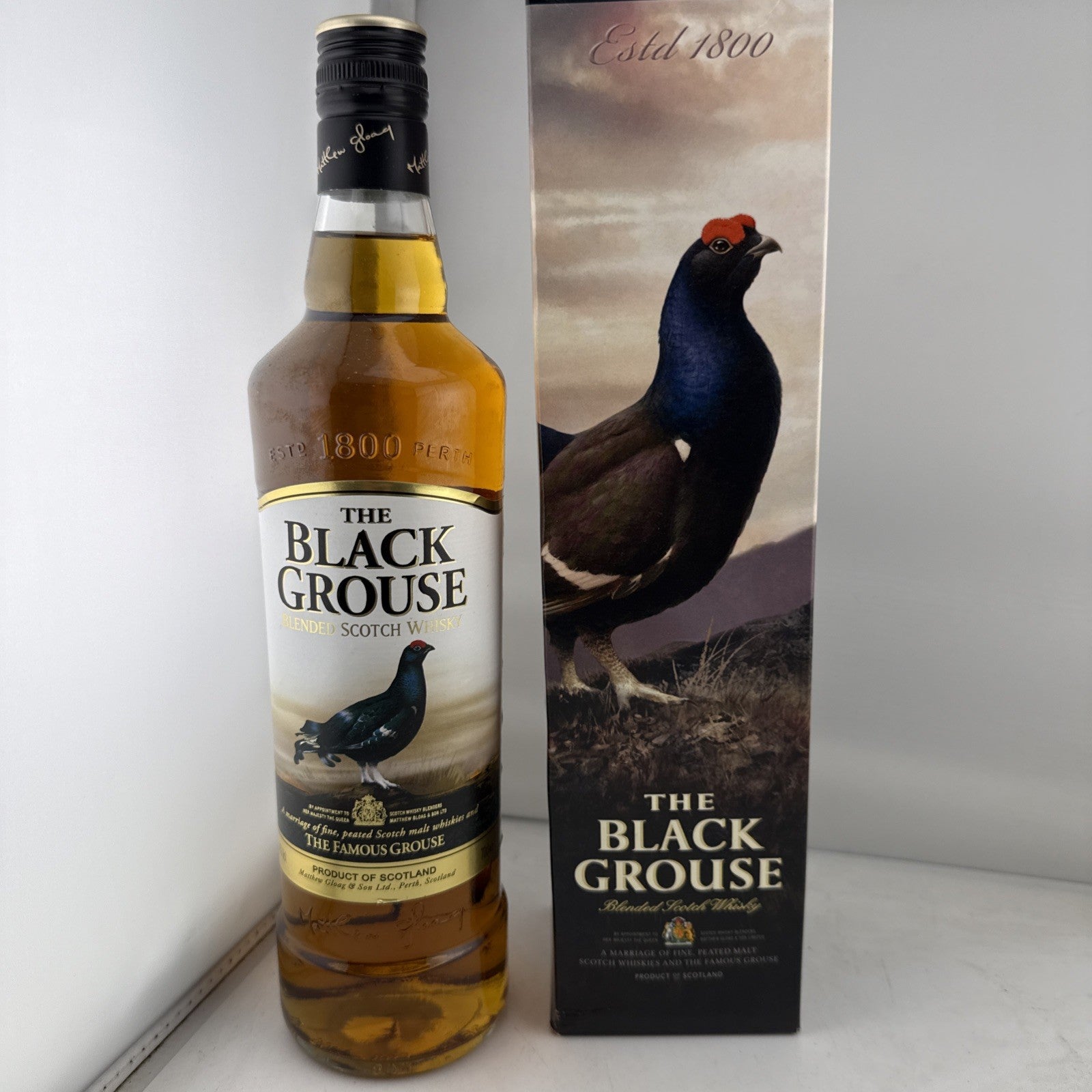 The Black Grouse Blended Scotch Whisky 70cl 40% With Box Early 2000s Edition