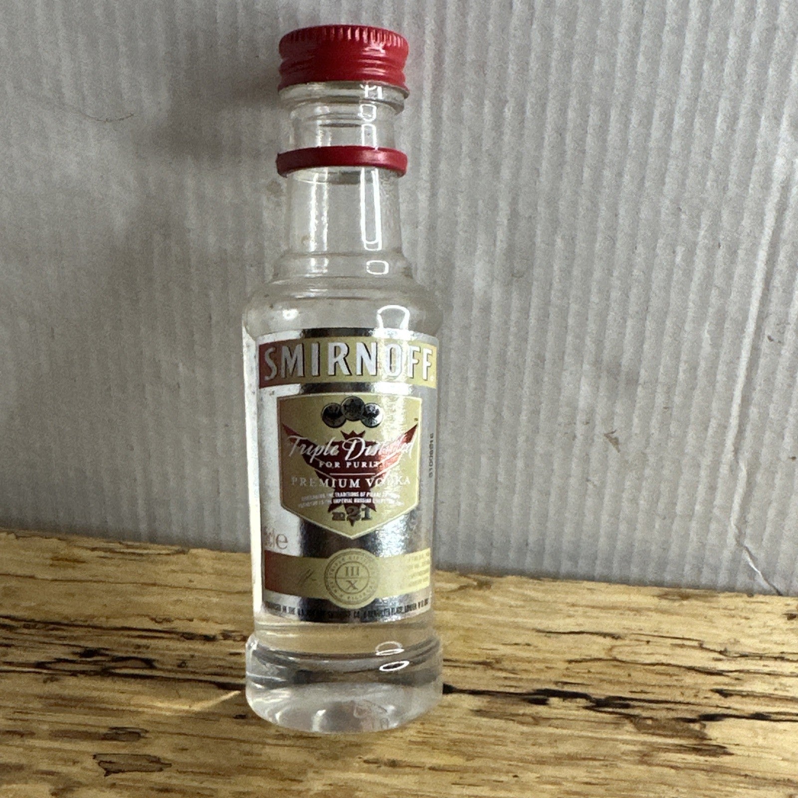 Smirnoff No. 21 Red Label Premium Vodka miniature