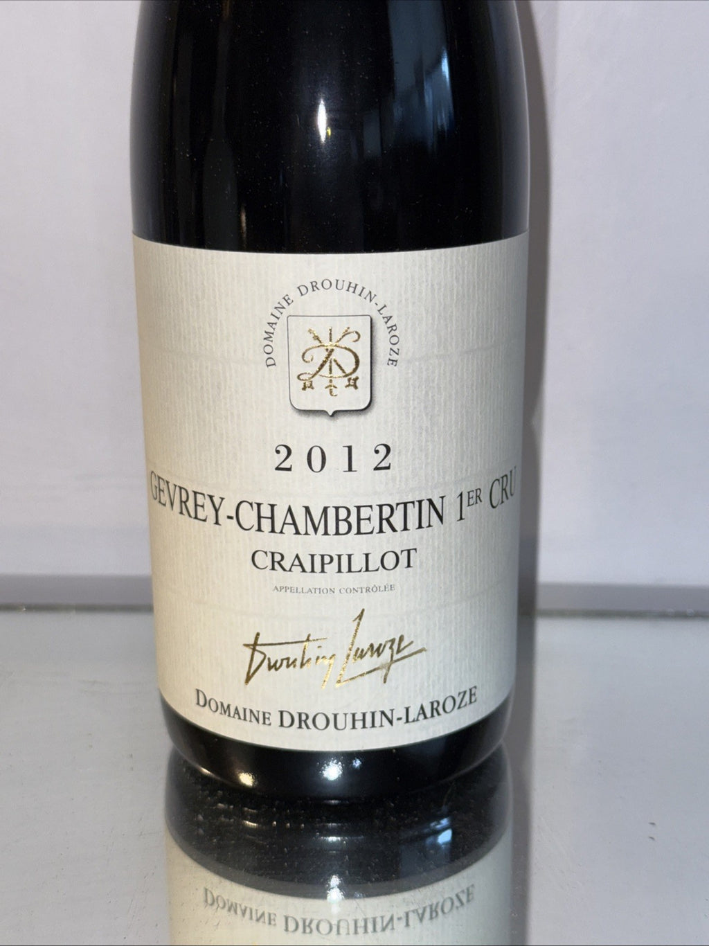 2012 Gevrey-Chambertin 1er Cru “craipillot” from Domaine Drouhin-Laroze Red Fren
