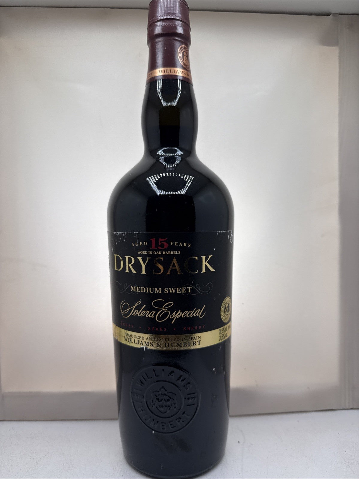 Drysack 15yo Medium Sweet Sherry. Williams & Humbert Jerez. 75cl 20%.
