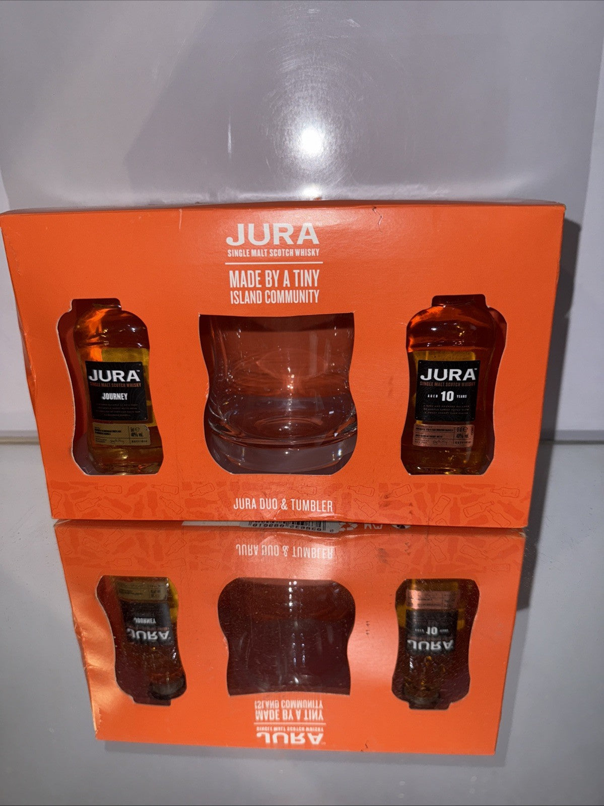 Jura Single Malt "Journey" And 10 Year Old Boxed Miniatures ( Box Ripped)