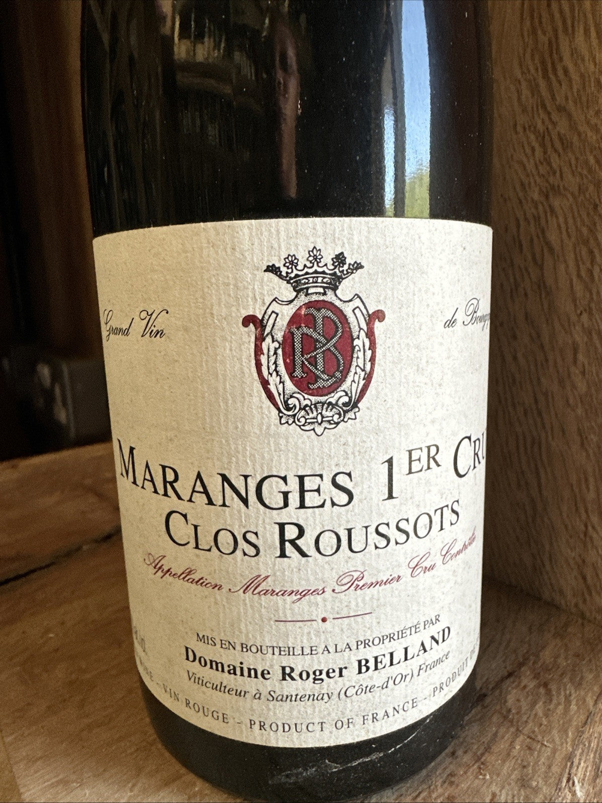 maranges 1er cru clos roussots 2017