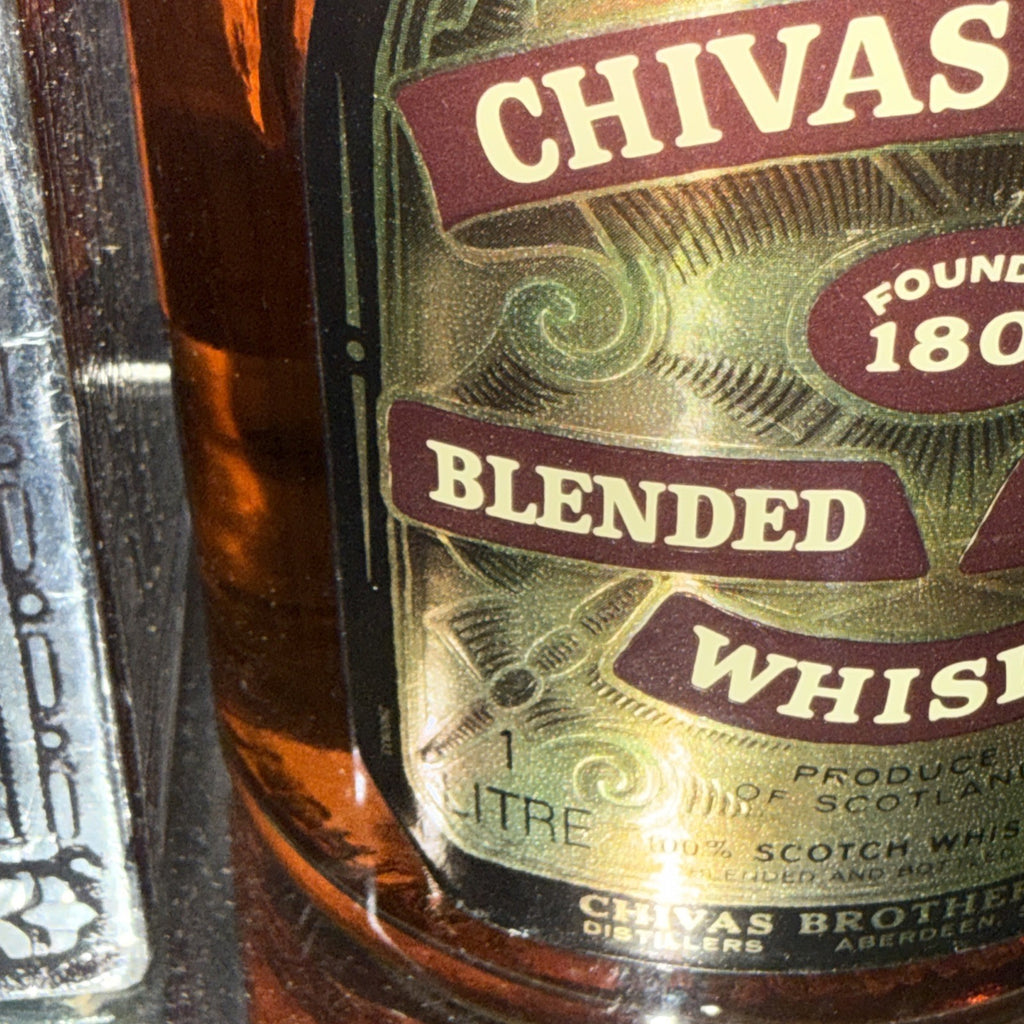 Chivas Regal 12 Year Old Blended Scotch Whisky 1L 75 Proof 1970s/early 80s