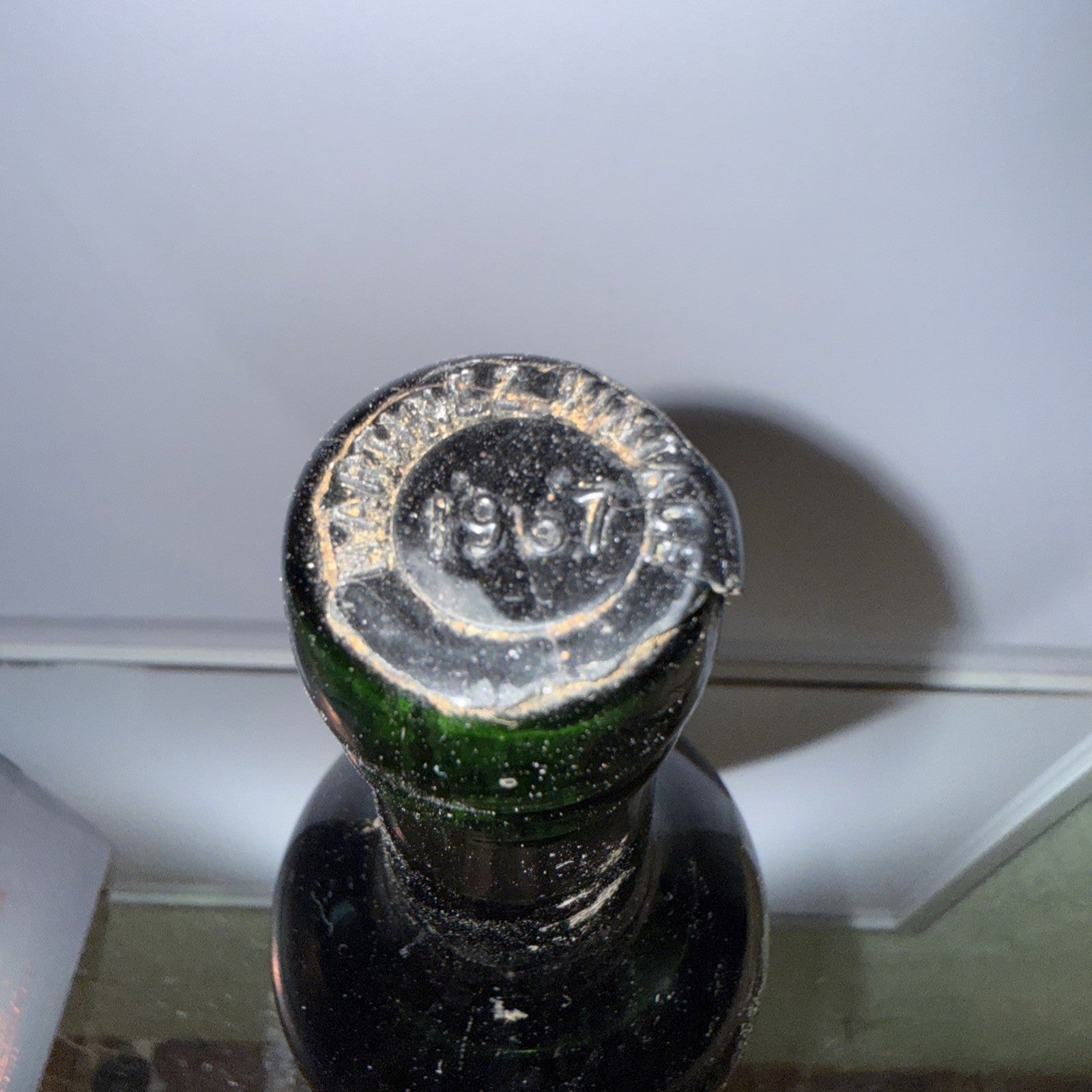 Martinez 1967  Vintage Port No Label On Bottle Wax Seal Perfect With Embossing