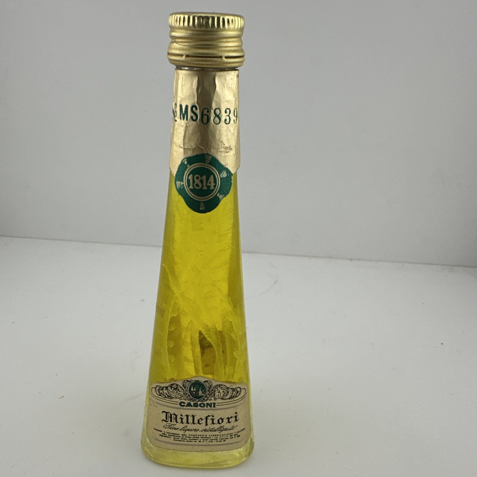 Casoni Millefiori liqueur Miniature 1970s