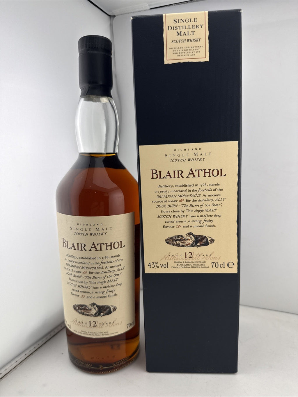 Blair Athol 12 Year Old 1998 Flora & Fauna Whisky 70cl 43% Boxed