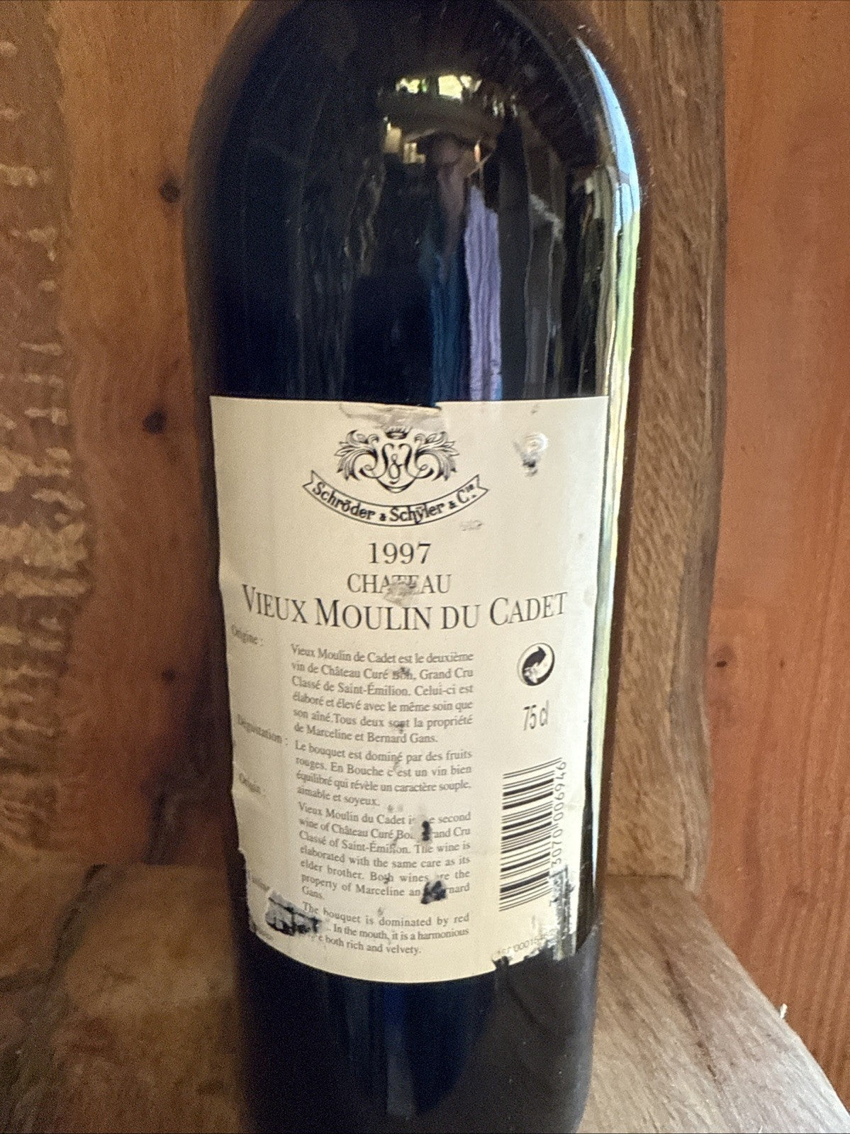 Chateau Vieux Moulin Du Cadet 1997