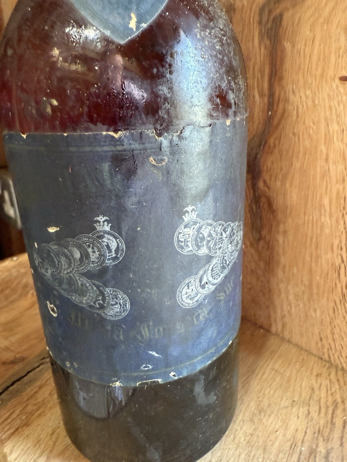 1927 Bottle Of Fonseca Port .. Slight Leakage On Cork But Looks Intact Overall