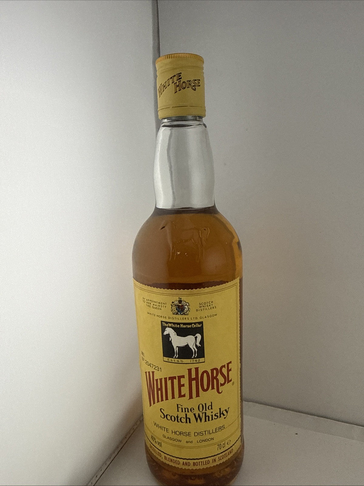 White Horse Fine Old Scotch Whisky 70cl 40% 1990s Blend Full Bottle