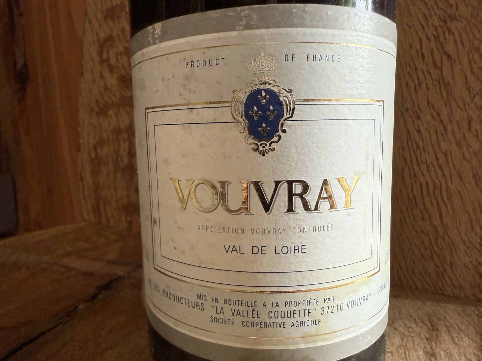 Vouvray 1982 Demi Sec "la Vallee Coquette"