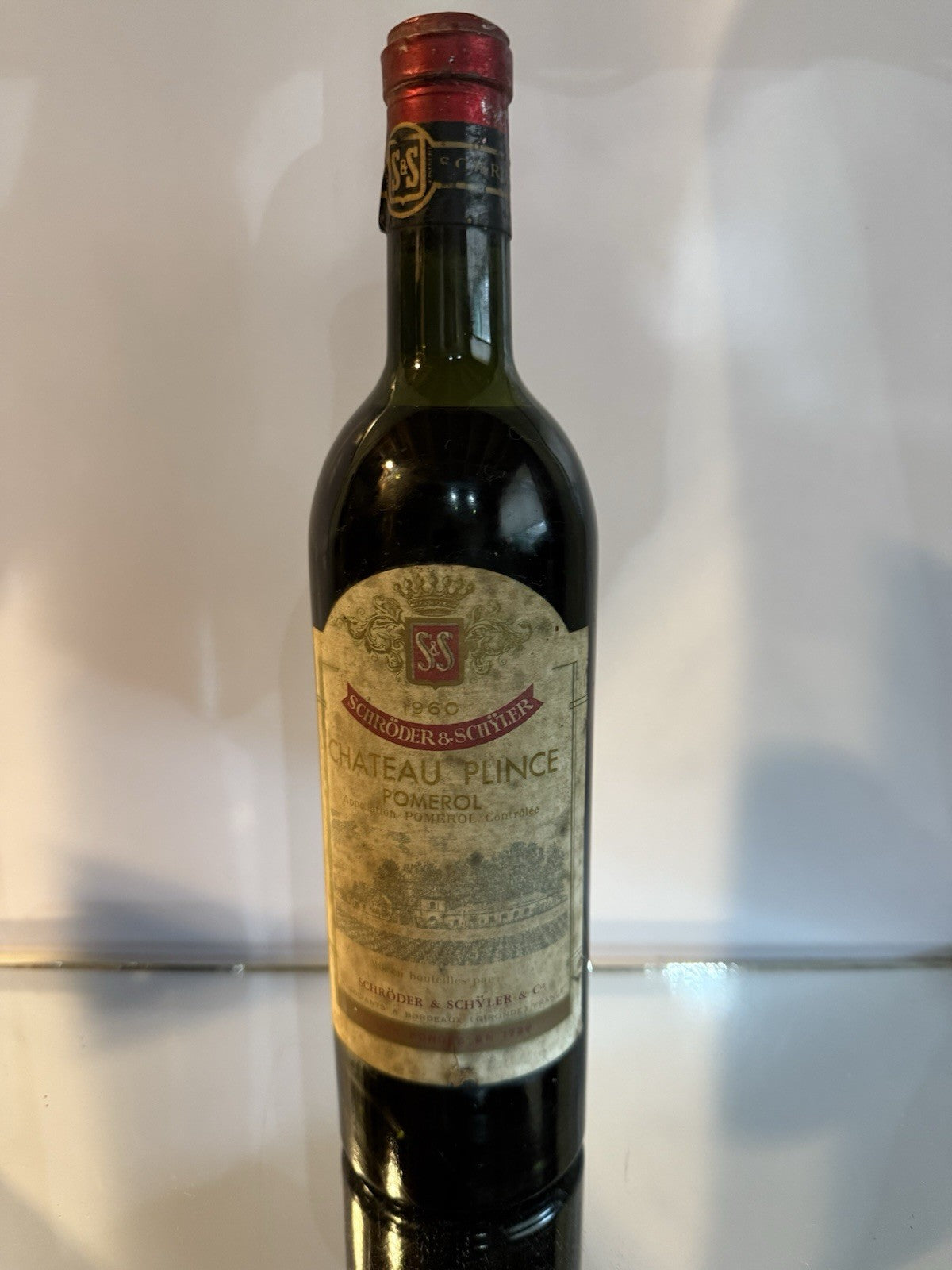 1960 Château Plince Pomerol Vintage Rare Collector Exceptional Year