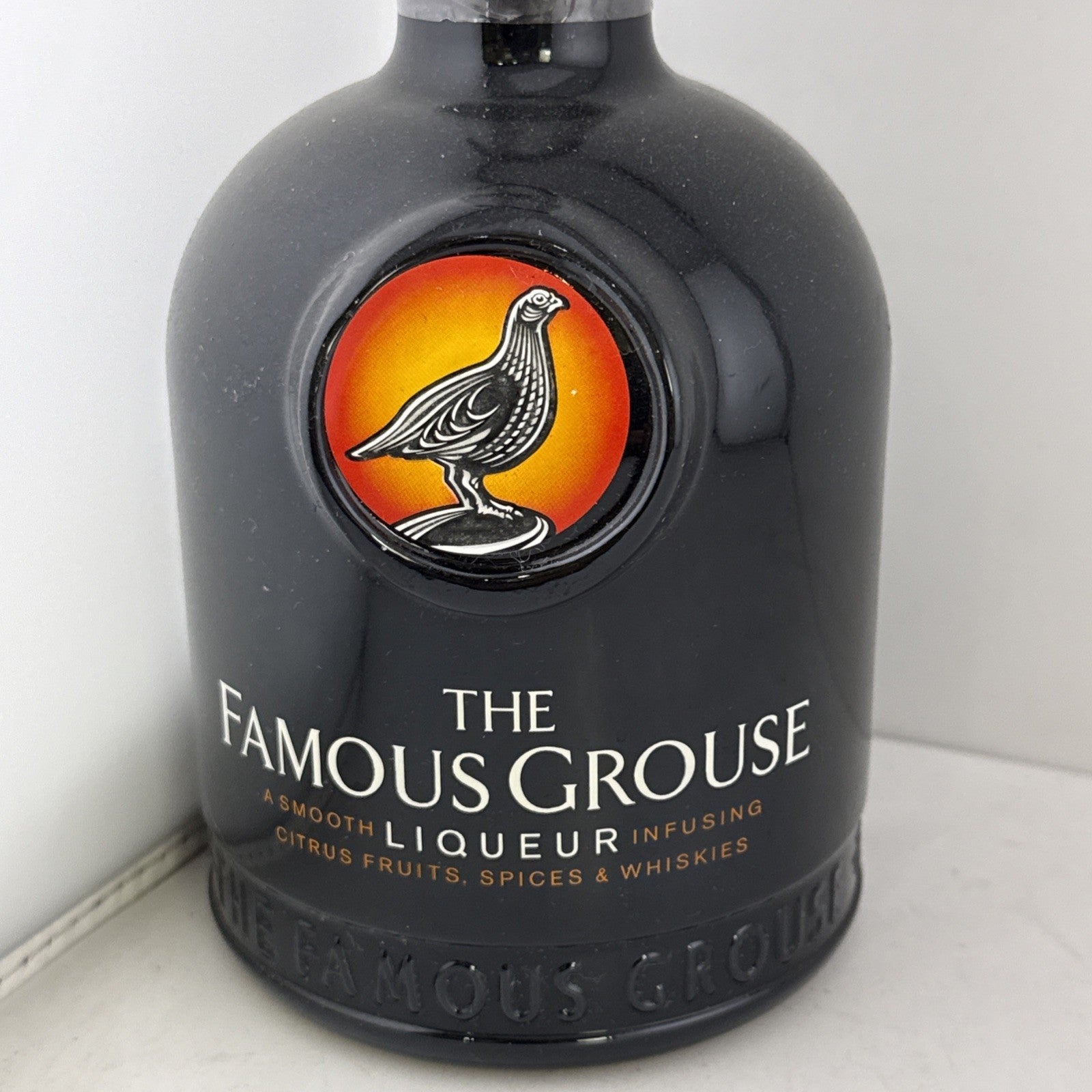 Famous Grouse Liqueur Full Sealed Discontinued Black Bottle