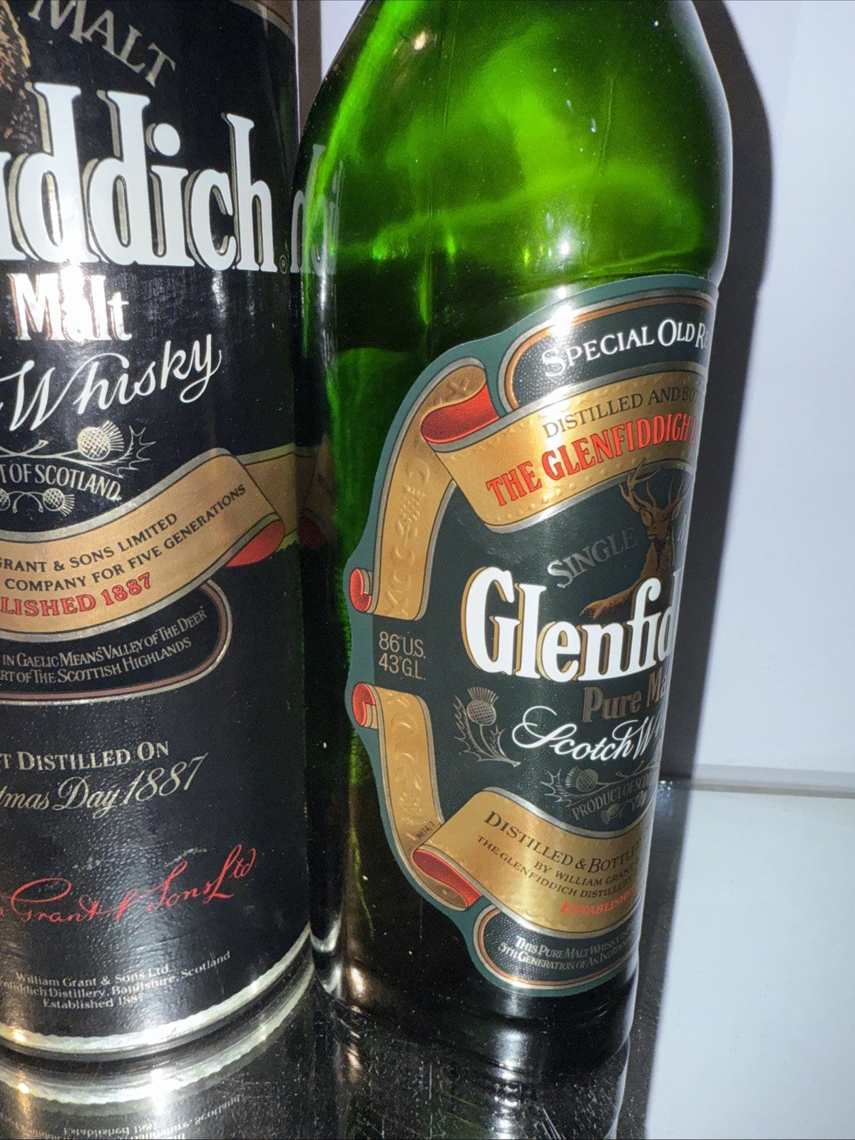 1975-85 Bottle Glenfiddich Special Old Reserve Single Malt Whisky 1L