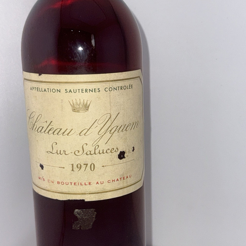 1970 Chateau d’Yquem Sauternes Premier Cru Classe 75cl France Good Condition