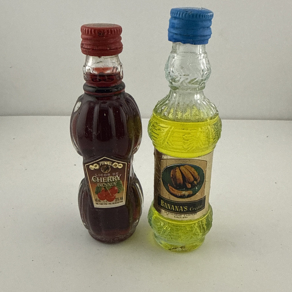 Vintage Campeny Bananas Cream Liqueur Miniature Barcelona