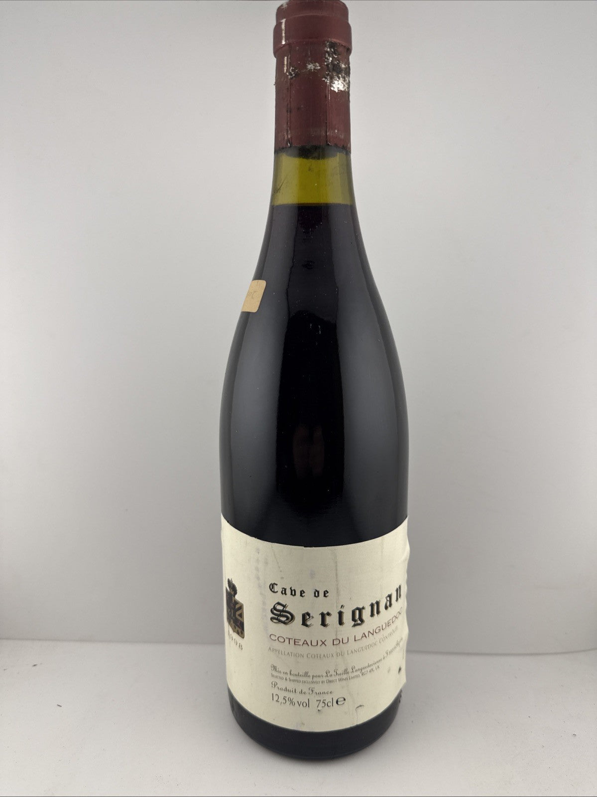 Cave de Sérignan Coteaux du Languedoc 1998 Red Wine 75cl 12.5%