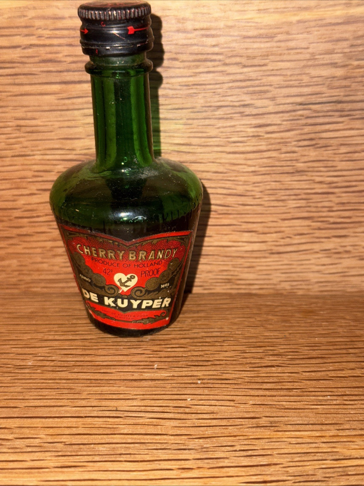 De Kuyper Cherry Liqueur miniature Part Evaporated